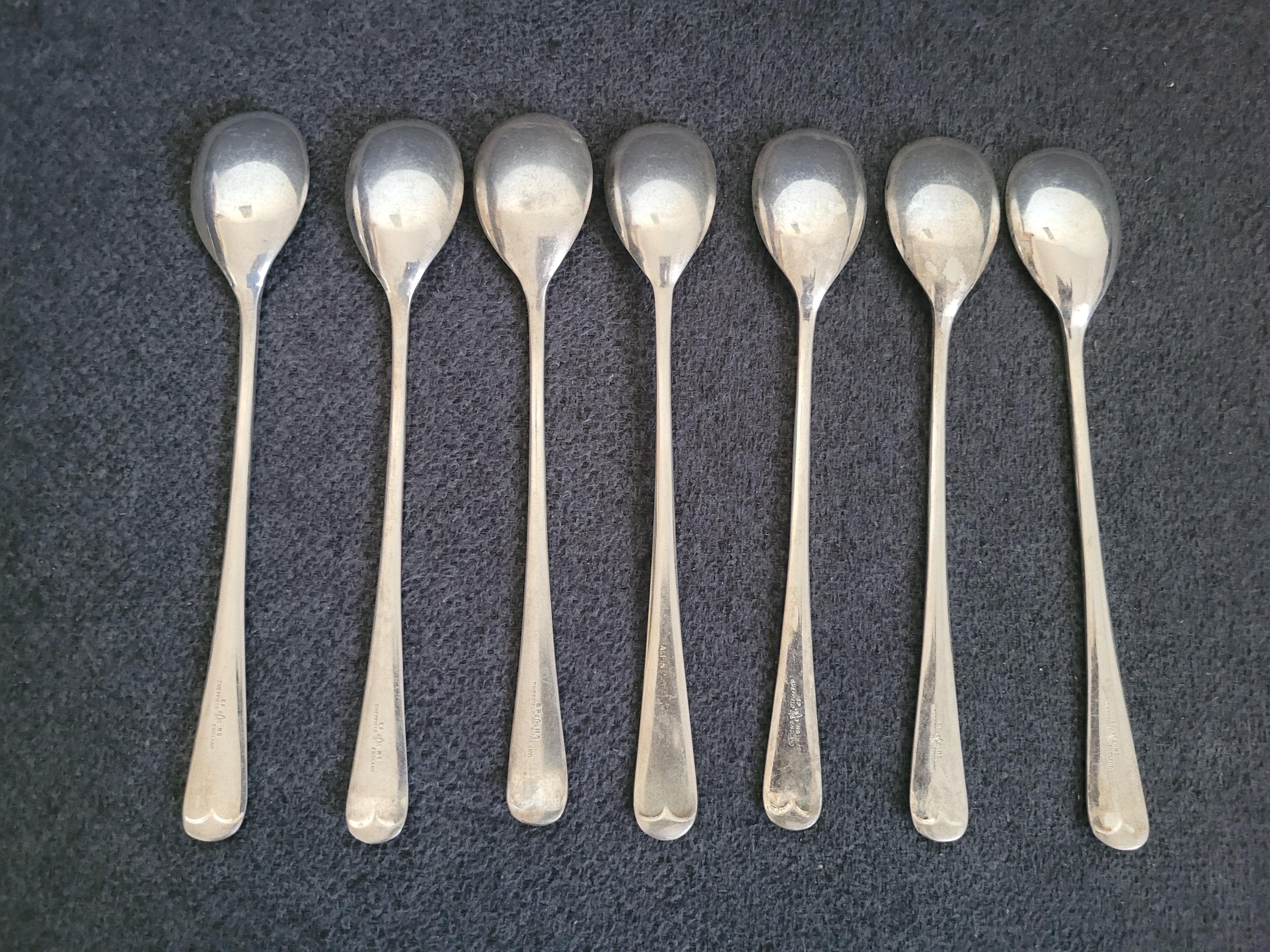 魅力的なヴィンテージの銀メッキスプーンコレクション - Etsy 日本