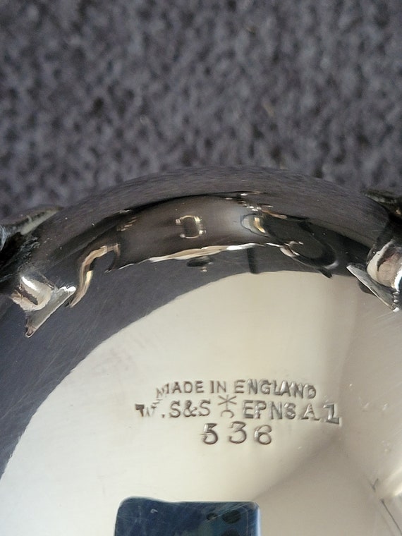 Vintage Silver-plated Tea Set by the Master WILLIAM R