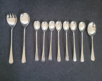 魅力的なヴィンテージの銀メッキスプーンコレクション - Etsy 日本