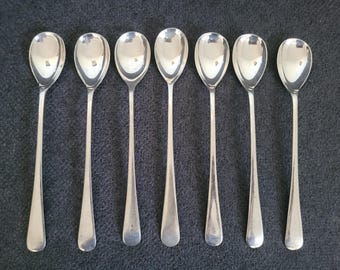 銀製 アンティークスプーン5個セット 仏アンティーク銀器【銀950】デザートフォーク・スプーン・ナイフ2