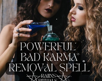 POWERFUL BAD KARMA Removal Same Day 24 hr Casting, Fast Results, Powerful Incantations, Crystals Oracle Readings, Tarot, Spells Photo Proof