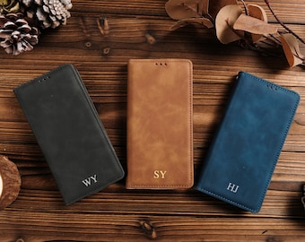 Cartera para iPhone, Funda de cuero para iPhone, iPhone 17 Pro Max, iPhone 17 Pro, iPhone 17, iPhone 16+, iPhone 16 Pro Max, 15, Regalo para él