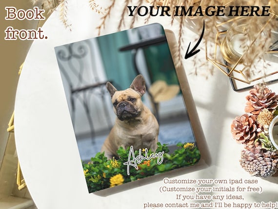 Create Your Own iPad Case with Book Cover OR Your Own Photo iPad Air Case iPad Case 10th Gen iPad Pro 2024 iPad Air 6 iPad 11 Gift for Mom