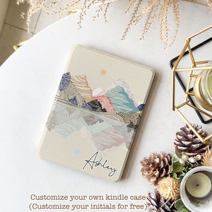 Geheel nieuwe Kindle 11e generatie 2024-hoesje Auto Wake/Sleep Kindle-hoesje Colorsoft Paperwhite 2024-hoesje Fire 7 Kobo Clara BW-hoesje moeder cadeau-idee