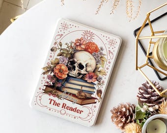 Skull Reader Kindle 11th Generation 2024 Case,Kindle Case Cover Paperwhite 2024 cover Paperwhite 7 case kindle 11th Gen Colorsoft Cover gift