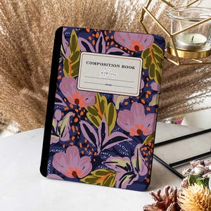 Livre de composition Étui de réveil/sommeil automatique pour Kindle Paperwhite 2024/2021, Étui souple couleur Paperwhite Kinde 11th 6 pouces, Étui Kobo Libra BW, cadeau pour maman