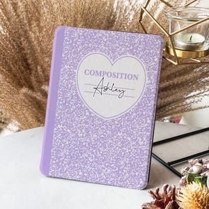 Composition Book Kindle Paperwhite 2024/2021 Auto Wake/Sleep Case, Kinde 11th 6'' Paperwhite Colorsoft Case, Kobo Libra BW Case Gift for Mom