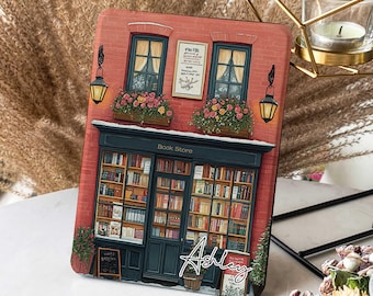 Book Store All New Kindle 11th Gen 2024 Case Auto Wake/Sleep Kindle Case Cover Colorsoft Paperwhite 2024 Cover Kobo Clara Case Mom Gift idea