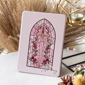 Sword and Rose Kindle 11th Gen 2024 Case Auto Wake/Sleep Kindle Case Cover Colorsoft Paperwhite 2024 Cover Kobo Clara Case Book Reader Gift