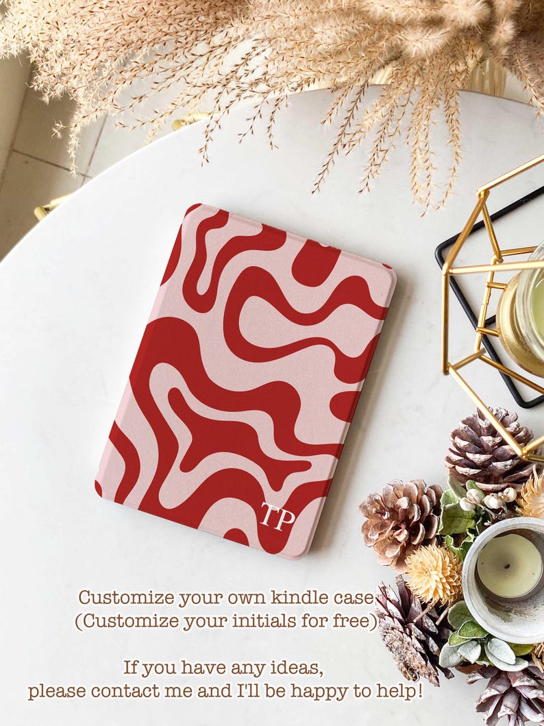 All New Kindle 11th Gen 2024 Case Auto Wake/Sleep Kindle Case Cover Colorsoft Paperwhite 2024 Cover Fire 7 Kobo Clara BW Case Mom Gift idea image 2