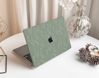 Étui MacBook Artistic Leaf pour MacBook Air 13 MacBook Pro 13 14 16 15 Air 13 MacBook Air 12 pouces 13 M2 M3 pouces Housse pour ordinateur portable