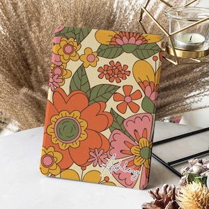 Custodia Kindle Paperwhite 2024/2021 con funzione di accensione/spegnimento automatico, nuovissima custodia Kinde 11th 6'' Paperwhite Colorsoft, custodia Kobo Libra BW, regalo per la mamma