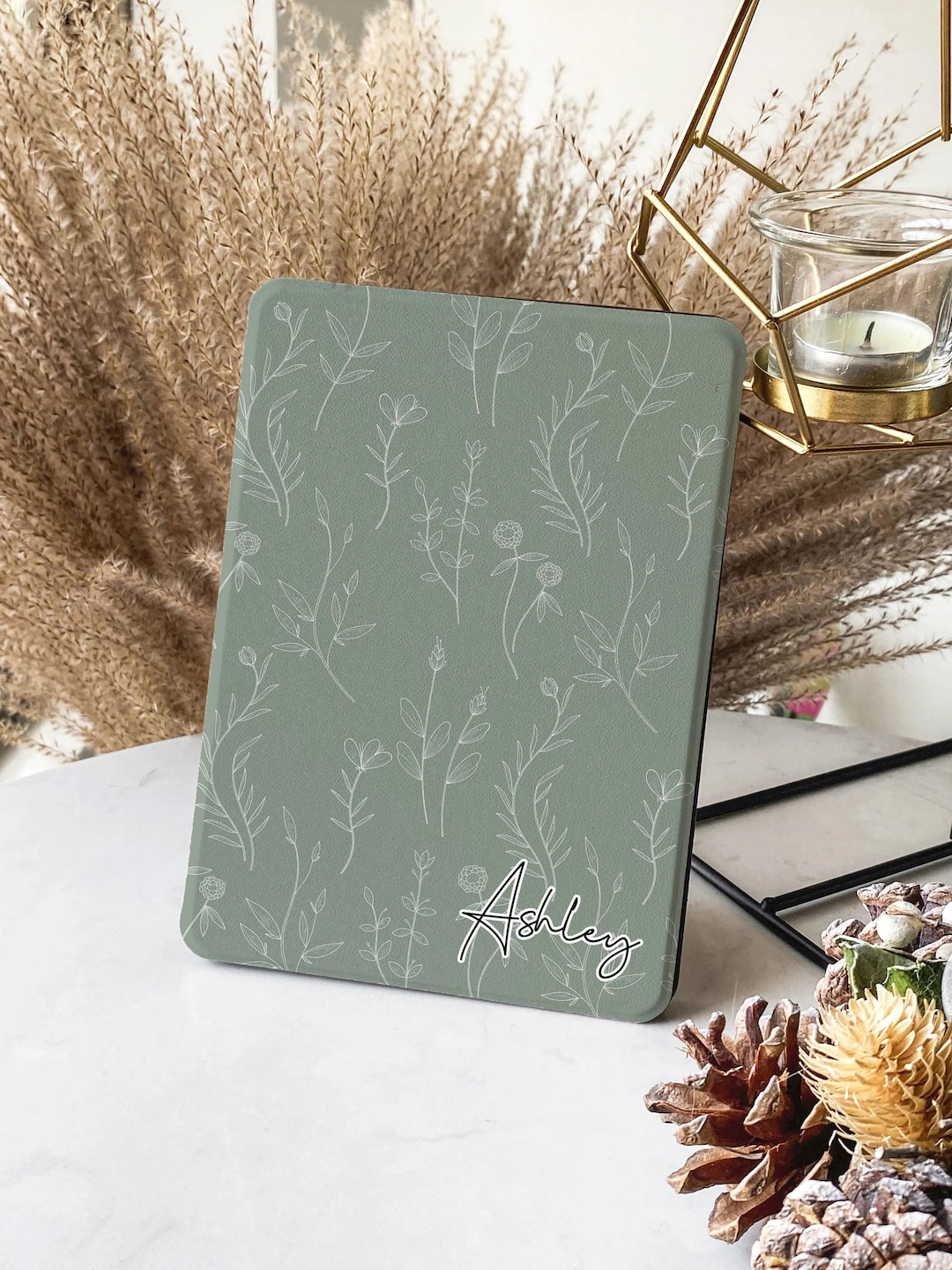 Grayish Green New Kindle 11th Generation 2024 Case, Kindle Case ...