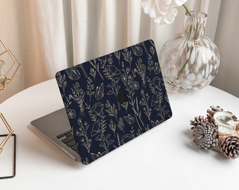 Étui MacBook Artistic Leaf pour MacBook Air 13 MacBook Pro 13 14 16 15 Air 13 MacBook Air 12 pouces 13 M2 M3 pouces Housse pour ordinateur portable