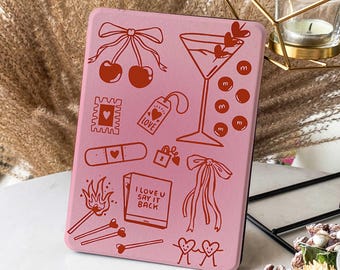 All New Kindle 11th Gen 2024 Case Auto Wake/Sleep Kindle Case Cover Colorsoft Paperwhite 2024 Cover Fire 7 Kobo Clara BW Case Mom Gift idea