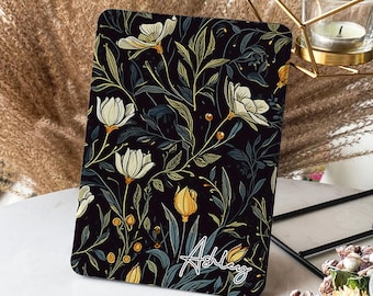 Wildflower Art Kindle Paperwhite 2024/2021 Auto Wake/Sleep Case, Kinde 11th 6&#39;&#39; Paperwhite Colorsoft Case, Kobo Libra BW Case, Gift for Mom