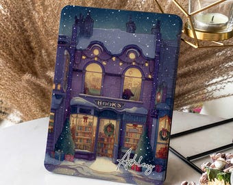 Winterbuch Shop Kindle Paperwhite 12th 7'' Kobo Clara Color Hülle mit Handschlaufe E-Reader Hülle für Kindle Paperwhite 12th 6'' Halloweengeschenk