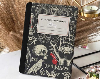 Composition Book Kindle Paperwhite 2024/2021 Auto Wake/Sleep Case, Kinde 11th 6'' Paperwhite Colorsoft Case, Kobo Libra BW Case Gift for Mom