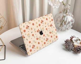 Étui pour ordinateur portable fleurs fraîches pour MacBook Air 13 MacBook Pro 13 14 16 15 Air 13 MacBook Air 12 pouces 13 M2 M3 pouces