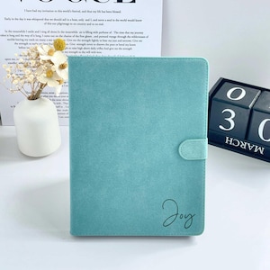 Blauwe hoes lederen iPad-hoes nieuwe iPad Air 11 2024-hoes iPad-hoes iPad Pro 2024/2023/2022 hoes iPad 10e 2022 10.9 iPad Mini 6 2021