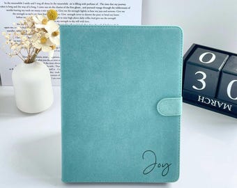 Blue Cover Leather iPad Case New iPad Air 11 2024 Case iPad Cover iPad Pro 2024/2023/2022 Case iPad 10th 2022 10.9 iPad Mini 6 2021