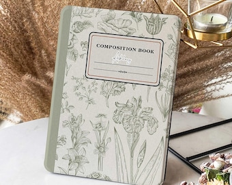 Composition Book Kindle Paperwhite 2024/2021 Auto Wake/Sleep Case, Kinde 11th 6'' Paperwhite Colorsoft Case, Kobo Libra BW Case Gift for Mom