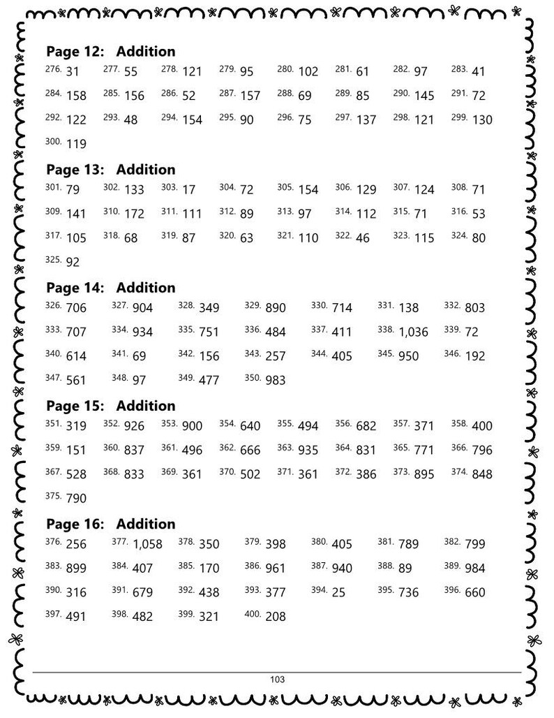 1st and 2nd Grade Math Worksheets Bundle | Addition & Subtraction ...