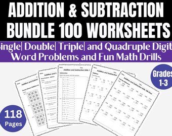 Mathe-Arbeitsblätter für die 1 Adventskalender 2020, Adventskalender 2018, 20 Arbeitsblätter zum ausdrucken, sofortiger Download, PDF