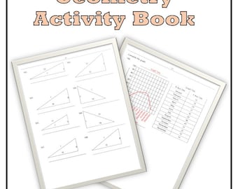 Geometrie Buch zum Ausdrucken - Winkel, Fläche, Umfang & Pythagoreisch Arbeitsblätter PDF | Zurück zur Schule Mathe