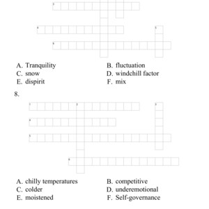 Anxiety Relief Crossword Puzzle Printables for Adults 200 Anxiety Relief Crossword Puzzle Printables for Adults 200
