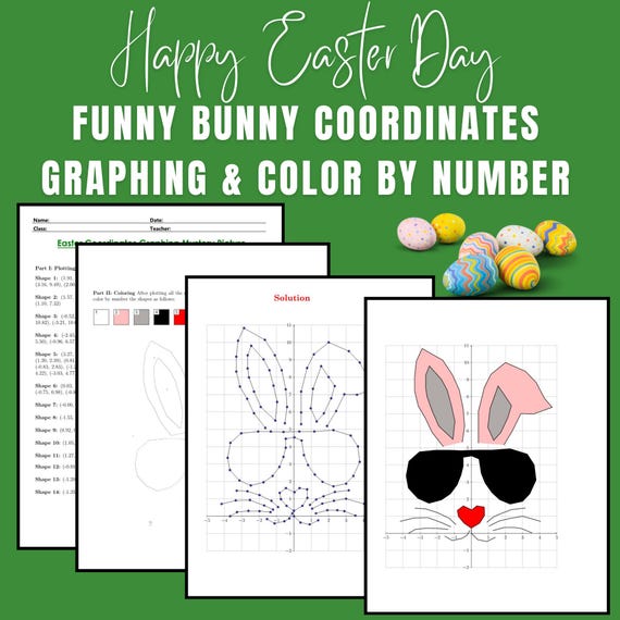 Easter Bunny Math Worksheet