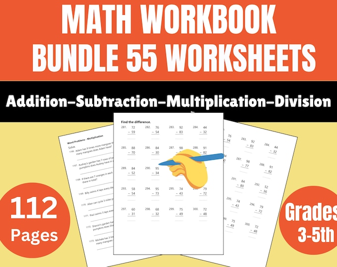 24 Printable Multiplication and Division Worksheets (1-12), Fill in the ...