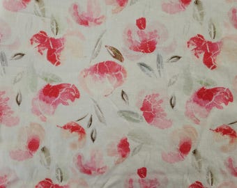 In Bloom Floral | Fabric by the Yard, upholstery, sewing, upholstery fabric, sewing supplies, Spring fabric, cotton fabric