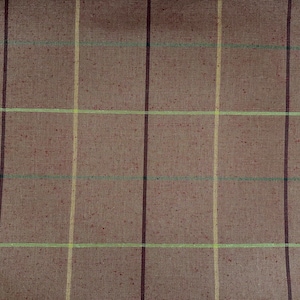 Pumpkin Spice Plaid | Fabric by the Yard, upholstery, sewing, upholstery fabric, sewing supplies, Spring fabric, cotton fabric