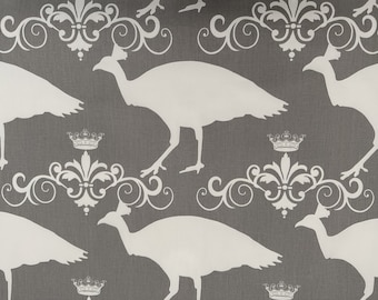 Paon royal | Tissu par mètre, rembourrage, couture, tissu d'ameublement, fournitures de couture, tissu printanier, tissu en coton