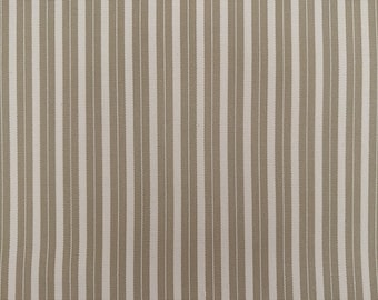 Double Tan Stripe | Fabric by the Yard, upholstery, sewing, upholstery fabric, sewing supplies, Spring fabric, cotton fabric