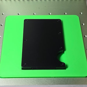 xTool F1, Metall Brieftasche, Kreditkartenhalter, Laser Gravur Schablone, STL-Datei Für den 3D-Druck.