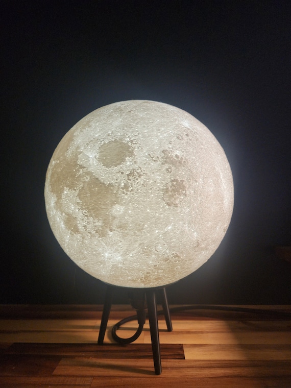 Large Moon Lamp Etsy