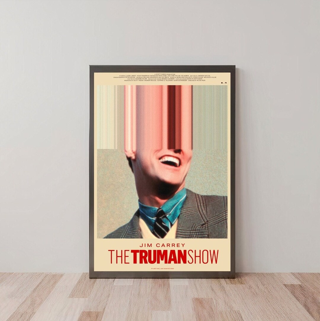 The Truman Show Movie Poster Movie Wall Art Home Decor Room Etsy
