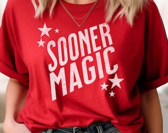 Early Magic-T-shirt: Oklahoma Football Game Day Lucky Tee