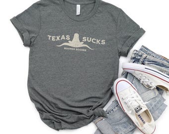 Texas Sucks Game Day-T-shirt: Oklahoma Football - Red River Rivalry