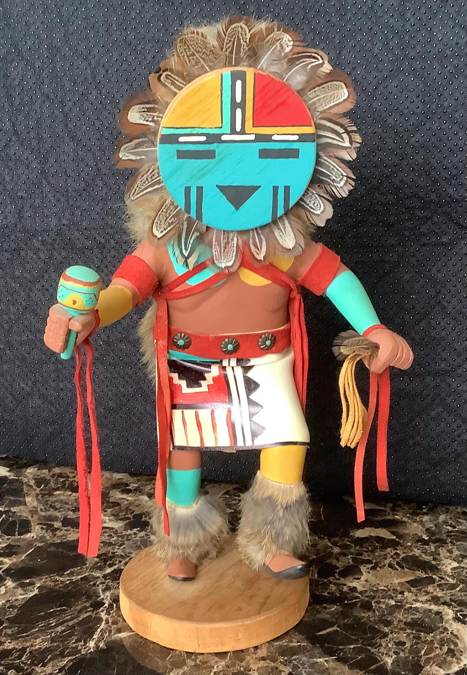 Sunface Kachina Doll - Etsy