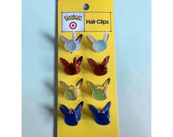 Exclusive Target x Pokémon - Pikachu Hair Clips - 8 Pieces Rare Sold Out!