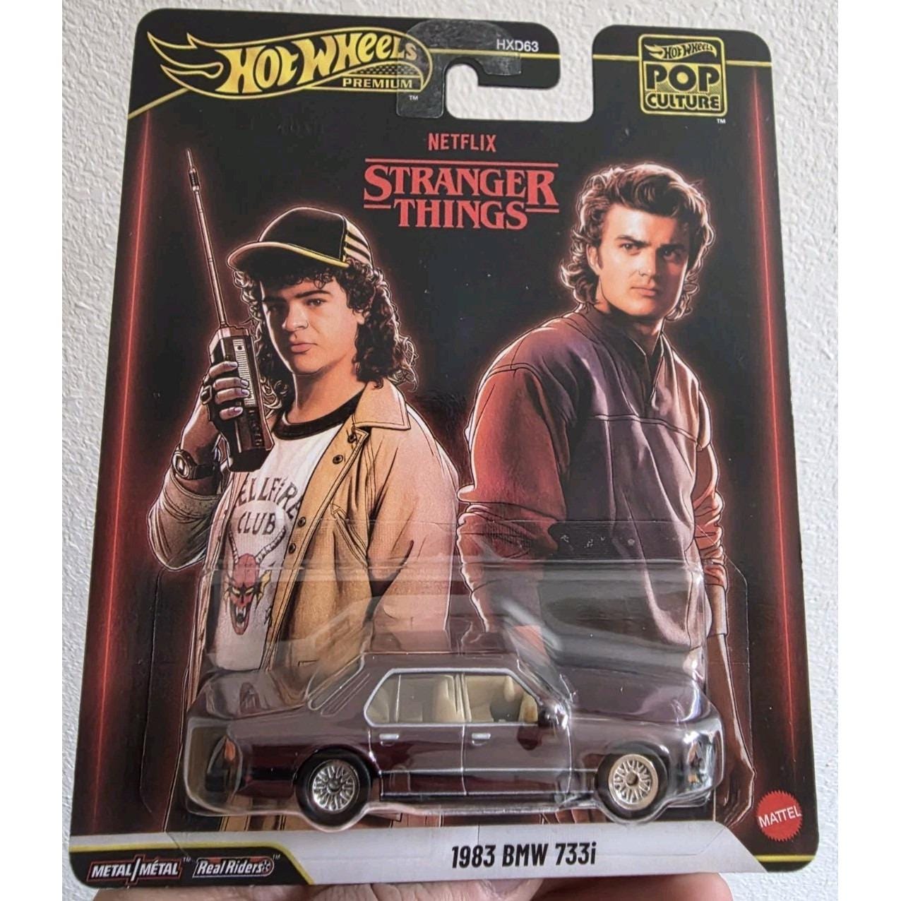 Hot Wheels Premium 2025 Pop Culture Stranger Things 1983 BMW 733i