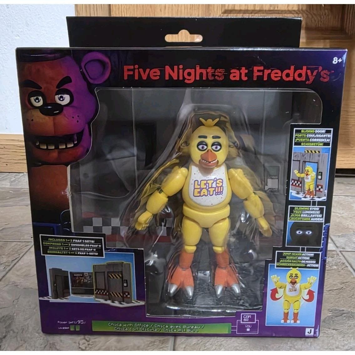 FNAF Five Nights at Freddy's Jazwares Classic Chica Office Set 5