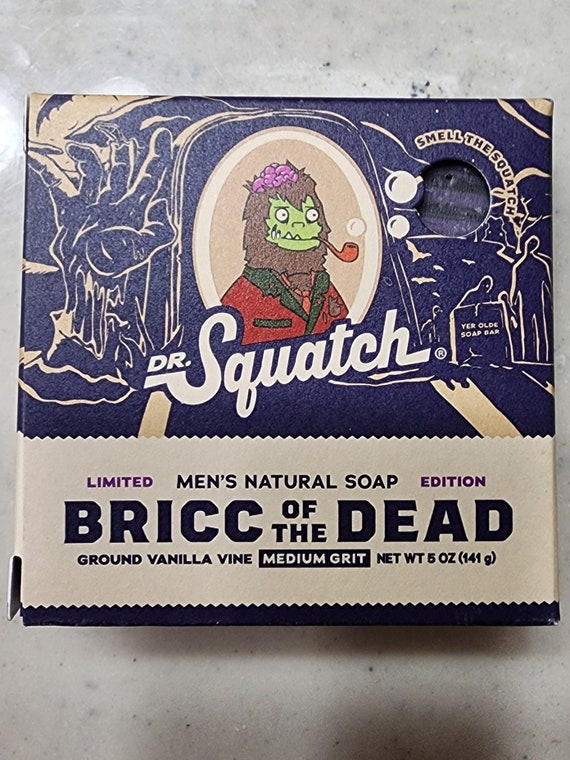Dr. Squatch Bricc Of The Dead Bar Soap