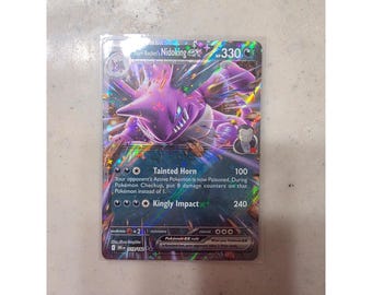 Team Rocket's Nidoking ex 119/182 Sv10: Destined Rivals Holo