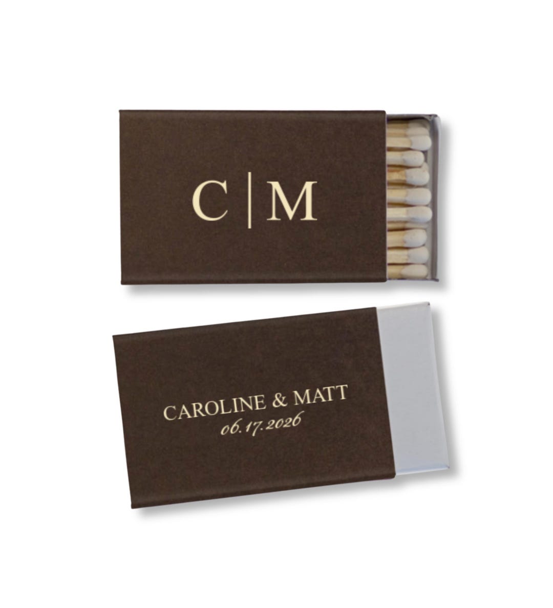 Matches Design Personalized Wedding Matches, Monogram Matchboxes, Custom Matchbox ...
