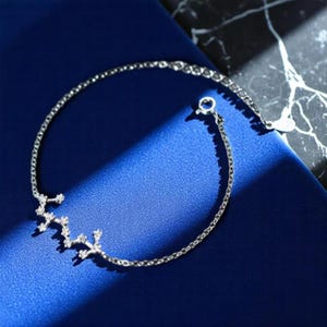 Personalizowana bransoletka zodiakalna S925 Srebrny znak konstelacji Byk Bliźnięta Rak Lew Baran Panna Koziorożec Wodnik Ryby Skorpion Waga