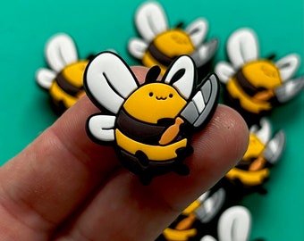 BEE SHOE CHARM - Cute Shoe Charms - Funny Shoe Charms - Shoe Accessories Meme Shoe Charms - Shoe Charms - Lit Shoe Charm